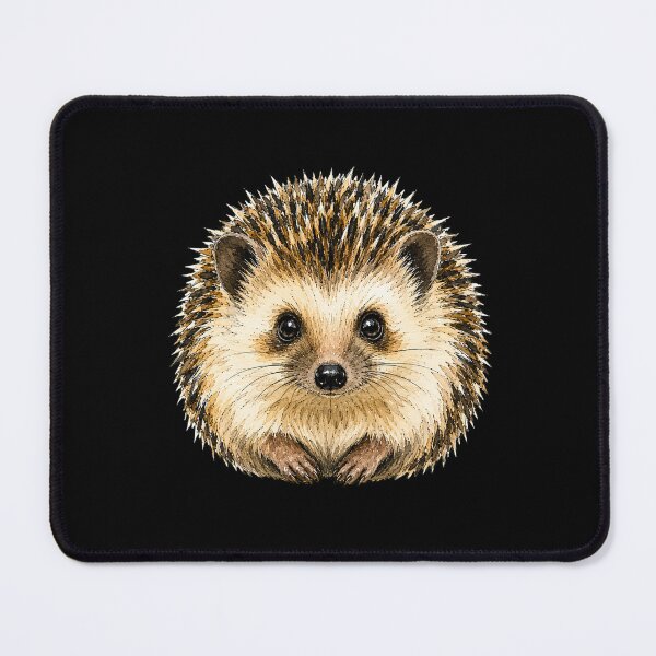 Item preview, Minimal Hedgehog Watercolor | Hand Drawn Wildlife Illustration designed and sold by ColorSplash123.
