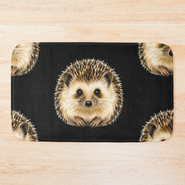 Item preview, Minimal Hedgehog Watercolor | Hand Drawn Wildlife Illustration designed and sold by ColorSplash123.