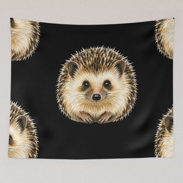 Item preview, Minimal Hedgehog Watercolor | Hand Drawn Wildlife Illustration designed and sold by ColorSplash123.