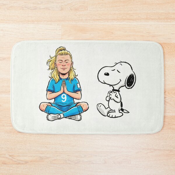 Item preview, Zen Mode Haaland & Snoopy Football Cartoon T-Shirt designed and sold by OM-Designer06.