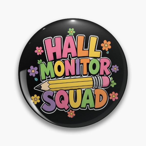 Item preview, Campus School Hall Monitor Squad Patrol Back to School designed and sold by OlakunleOloroz.