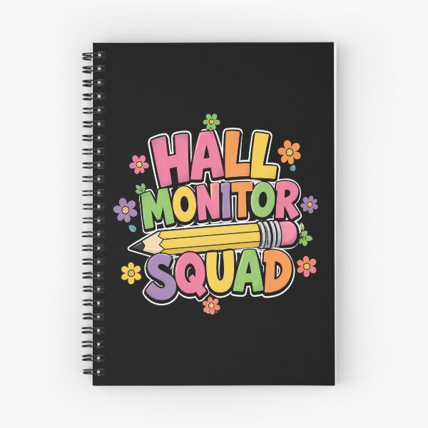 Item preview, Campus School Hall Monitor Squad Patrol Back to School designed and sold by OlakunleOloroz.