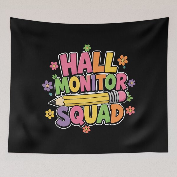Item preview, Campus School Hall Monitor Squad Patrol Back to School designed and sold by OlakunleOloroz.