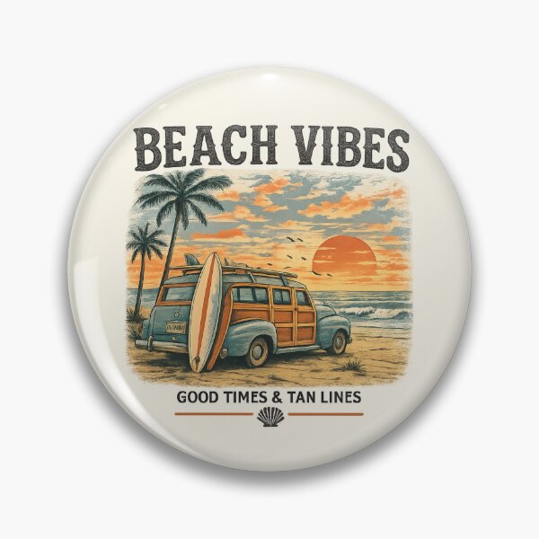 Item preview, Beach Vibes Vintage Surf Van designed and sold by ArcadiaSilence.