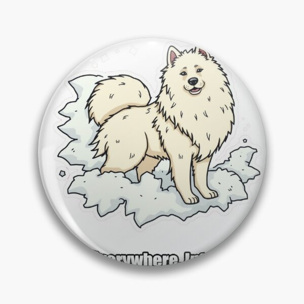 Item preview, Samoyed - Left Hair Everywhere Intentionally - Funny Samoyed Gift designed and sold by pawdrops.