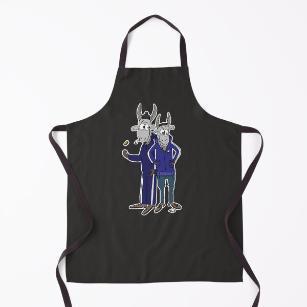 Item preview, Funny Street GOATs Tracksuit Sticker | Quirky Bad Boy Billy Goats Cartoon designed and sold by MyxaART.