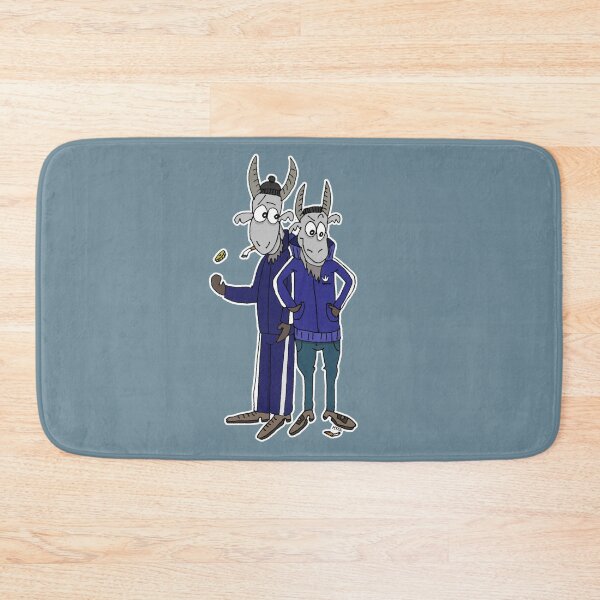 Item preview, Funny Street GOATs Tracksuit Sticker | Quirky Bad Boy Billy Goats Cartoon designed and sold by MyxaART.