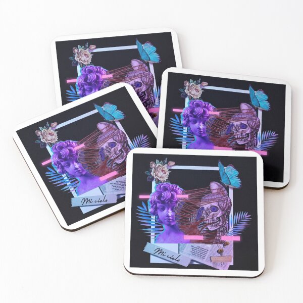 Item preview, Neon Duality Surreal Glitch Collage designed and sold by PurpleVoid2.