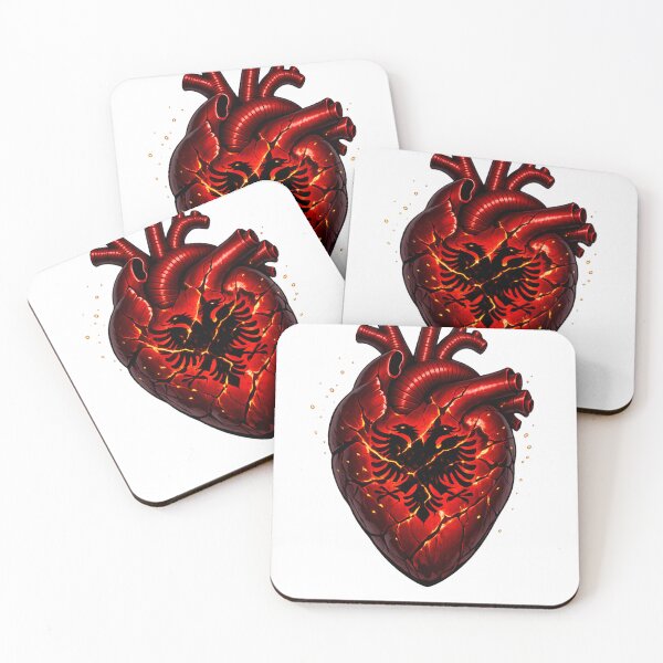 Item preview, Albanian Eagle Heart designed and sold by NorthPeak Studio.