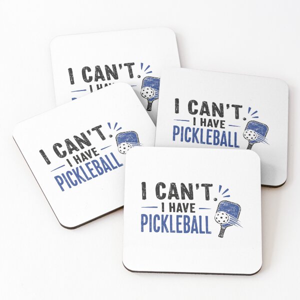 Item preview, I Can't I Have Pickleball Funny Player Sport Design designed and sold by HumansStuck12.
