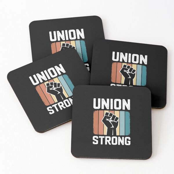 Item preview, Union Strong Raised Fist Retro Vintage Labor designed and sold by SiarheiYur.