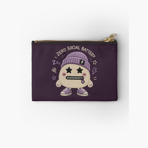 Item preview, Zero Social Battery Introvert Patch designed and sold by 0606PM.