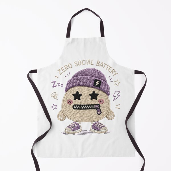 Item preview, Zero Social Battery Introvert Patch designed and sold by 0606PM.