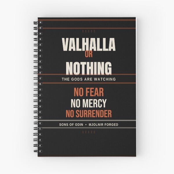 Item preview, Valhalla Awaits — Viking Warriors Hall of the Slain designed and sold by FROSTULF .