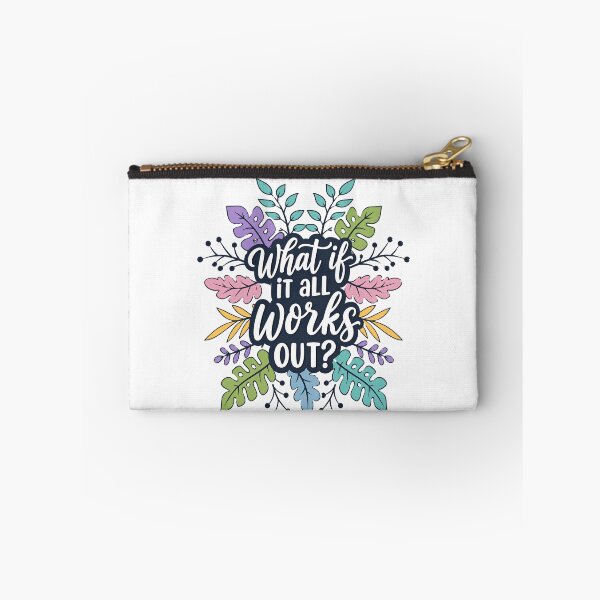 Item preview, What If It All Works Out Motivational Optimism Positive Thinking designed and sold by HumansStuck12.