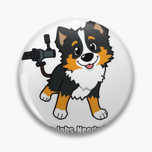 Item preview, Australian Shepherd - Five Jobs Needs Six - Funny Aussie Gift designed and sold by pawdrops.