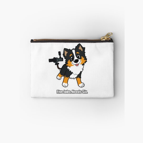 Item preview, Australian Shepherd - Five Jobs Needs Six - Funny Aussie Gift designed and sold by pawdrops.