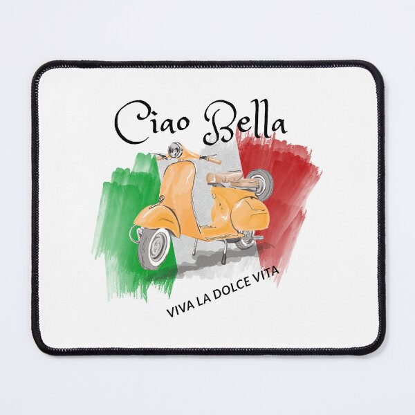 Item preview, Ciao bella Italy flag designed and sold by Ashtreemeadow.