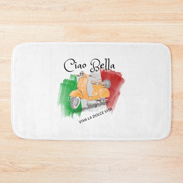 Item preview, Ciao bella Italy flag designed and sold by Ashtreemeadow.