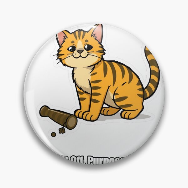 Item preview, Tabby Cat - Knocked It Off Purpose Achieved - Funny Cat Gift designed and sold by pawdrops.