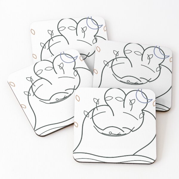 Item preview, Minimalist Trees and Hammock Line Art designed and sold by WORN.THOUGHTS.