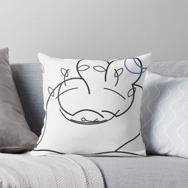Item preview, Minimalist Trees and Hammock Line Art designed and sold by FlamoArt.