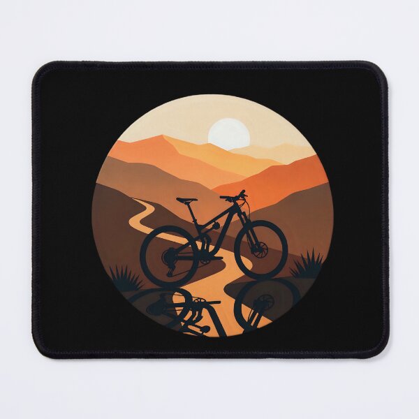 Item preview, Mountain Bike Trail designed and sold by Emberama.
