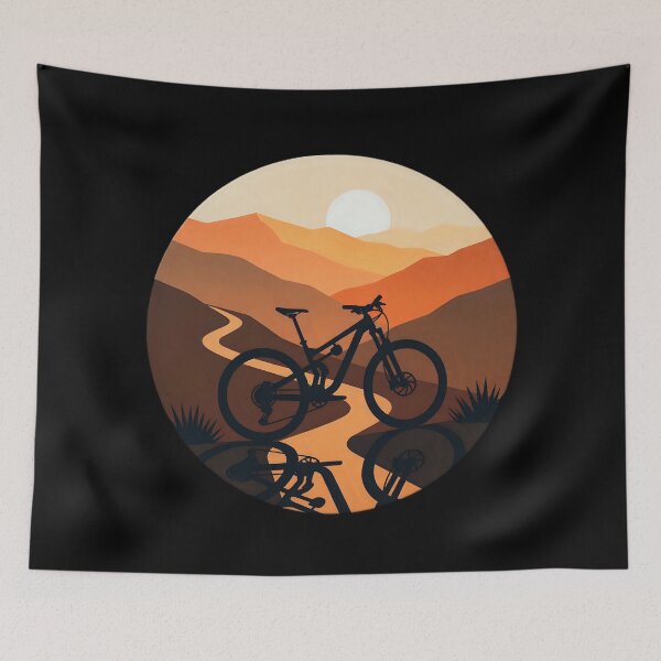 Item preview, Mountain Bike Trail designed and sold by Emberama.