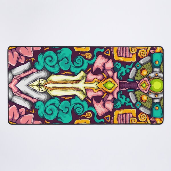 Item preview, Ancient Dagger and Magic Shield Fantasy Illustration designed and sold by koyung500Store.