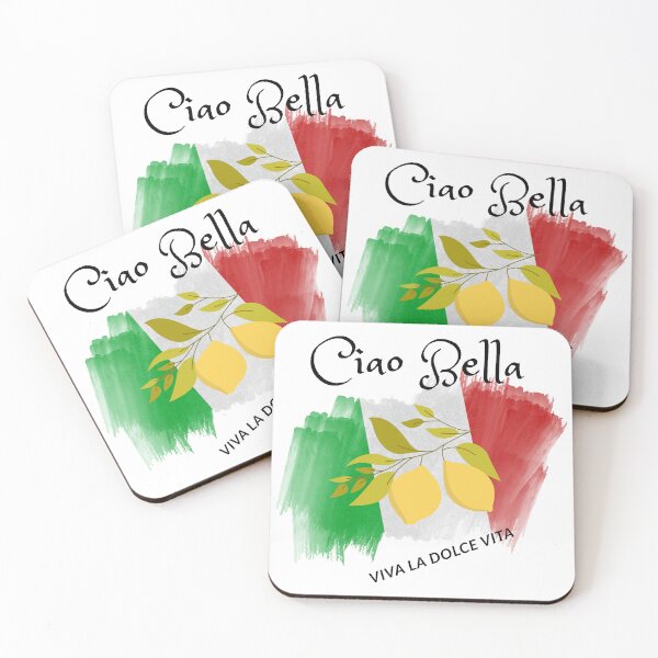 Item preview, Ciao bell lemon flag logo designed and sold by Ashtreemeadow.