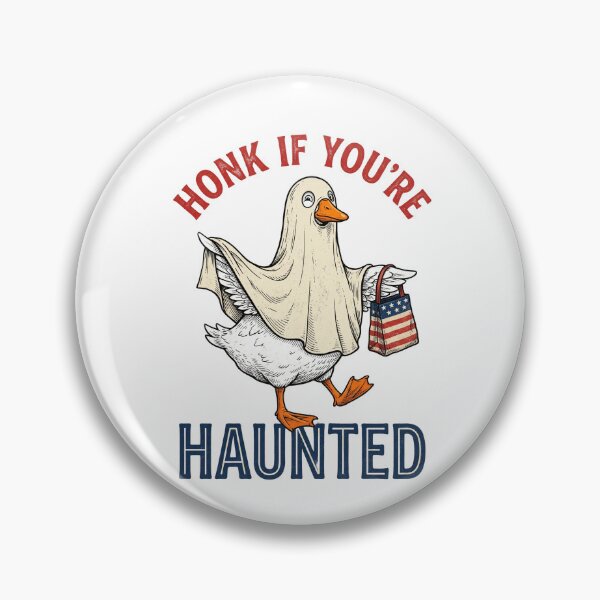 Item preview, Haunted Ghost Goose designed and sold by Roy & Tiffany.