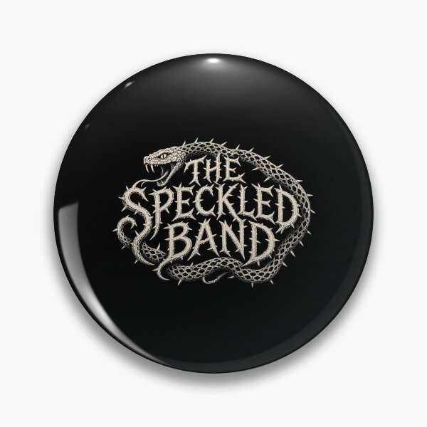 Item preview, The Speckled Band – Thorny Serpent Engraving designed and sold by Fenay Designs.