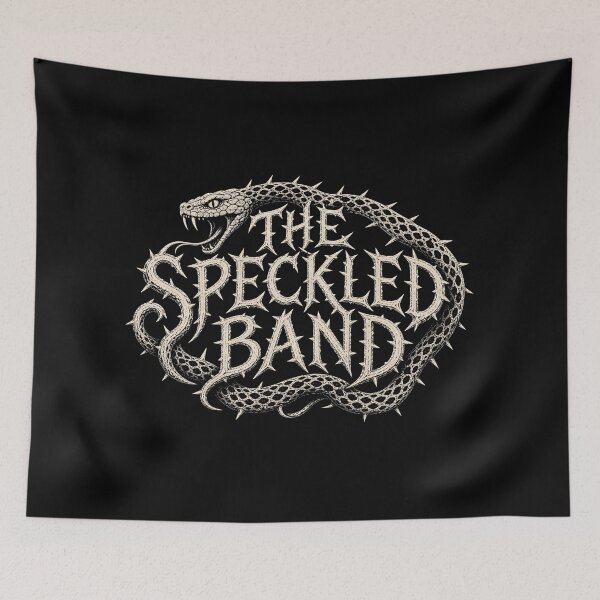Item preview, The Speckled Band – Thorny Serpent Engraving designed and sold by Fenay Designs.