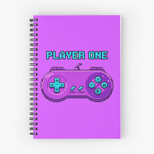 Item preview, A vibrant purple video game controller with the words 'Player One' designed and sold by QalandarArts.