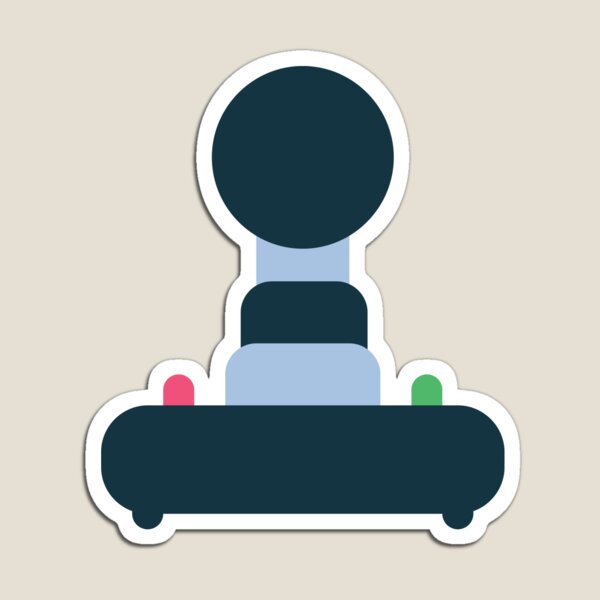 Item preview, Gaming Joystick - Arcade Controller Sticker for Retro Gaming & Flight Simulators designed and sold by Tr Creative Design.