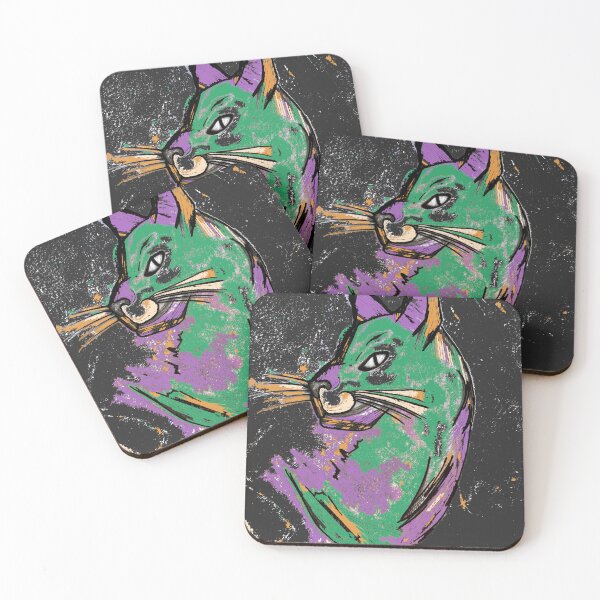 Item preview, Green Cat Art - Sketch designed and sold by Francicci.