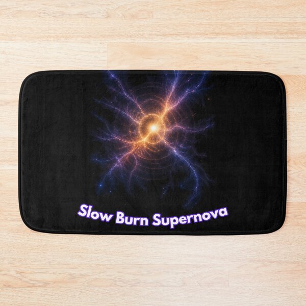 Item preview, Slow Burn Supernova - Abstract Cosmic Space Art designed and sold by GLITCH & SOUL.