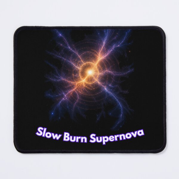 Item preview, Slow Burn Supernova - Abstract Cosmic Space Art designed and sold by GLITCH & SOUL.