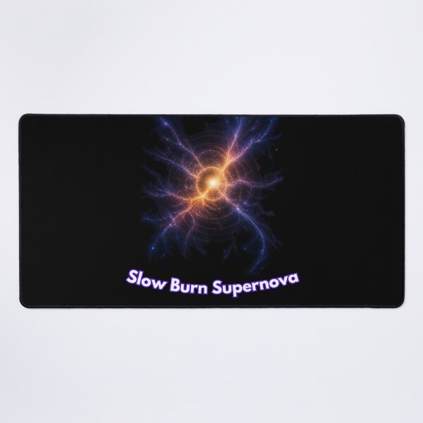 Item preview, Slow Burn Supernova - Abstract Cosmic Space Art designed and sold by GLITCH & SOUL.