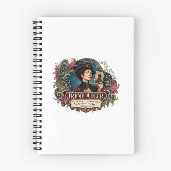 Item preview, Irene Adler – Art Nouveau Woman of Mystery designed and sold by Fenay Designs.