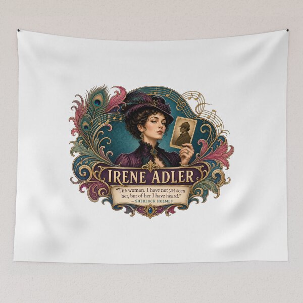 Item preview, Irene Adler – Art Nouveau Woman of Mystery designed and sold by Fenay Designs.