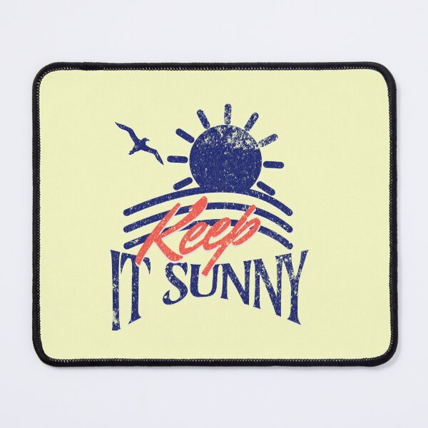 Item preview, Keep It Sunny Retro Summer Vacation Beach Lifestyle Vintage Nautical Lake Life Surfing Aesthetic designed and sold by illeN-Art-World.