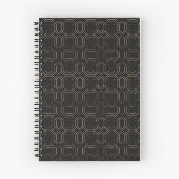 Item preview, Dark luxury geometric pattern gold abstract modern interior design designed and sold by Aurum-design.