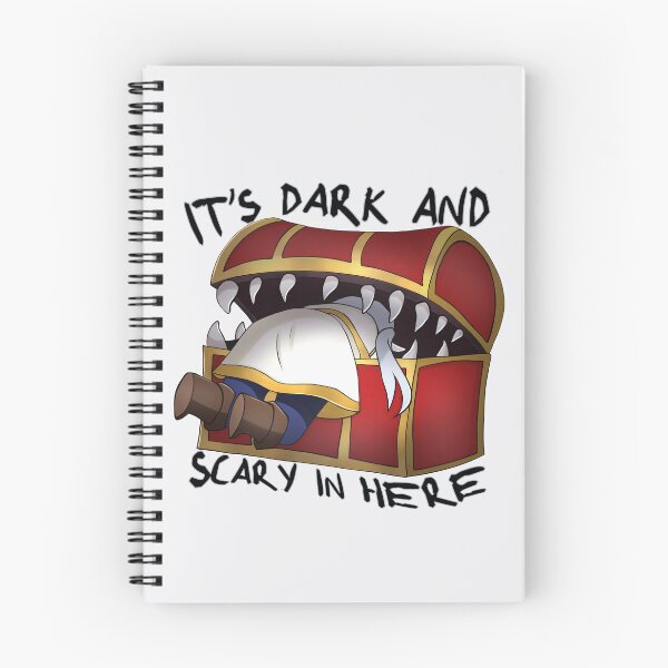 Item preview, Doodle It's Dark and Scary Here  designed and sold by Izaa-aart.