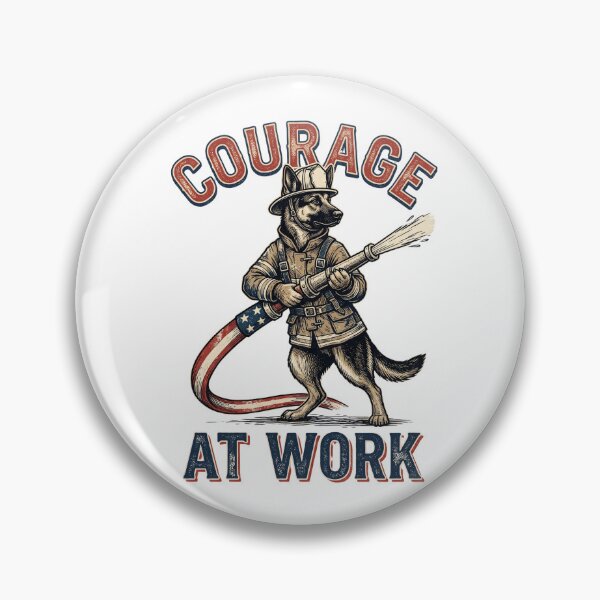 Item preview, Firefighter Shepherd designed and sold by Roy & Tiffany.