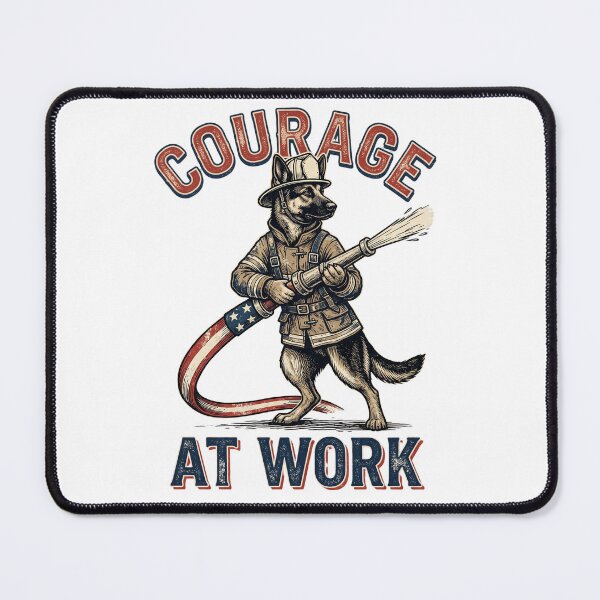 Item preview, Firefighter Shepherd designed and sold by Roy & Tiffany.