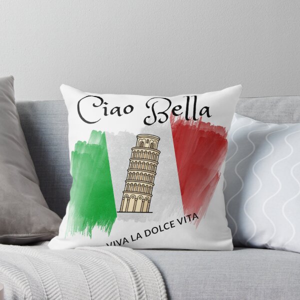 Item preview, Ciao bell tower flag designed and sold by Ashtreemeadow.