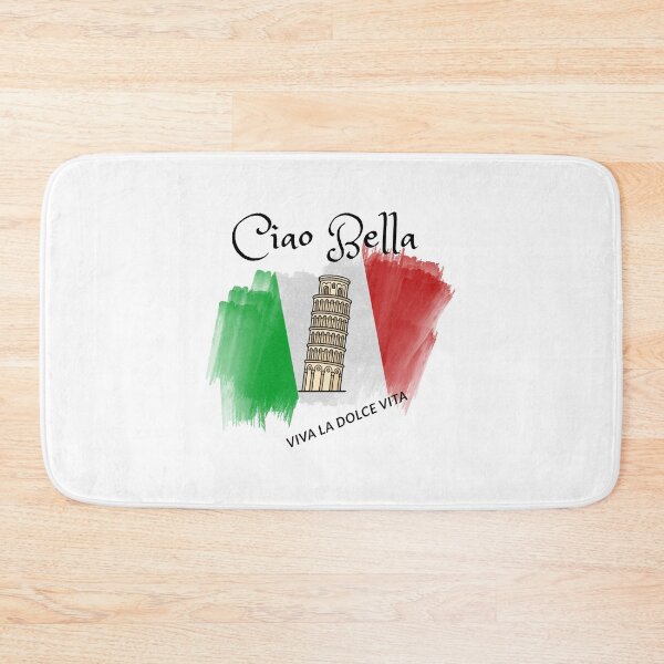 Item preview, Ciao bell tower flag designed and sold by Ashtreemeadow.