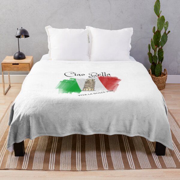 Item preview, Ciao bell tower flag designed and sold by Ashtreemeadow.