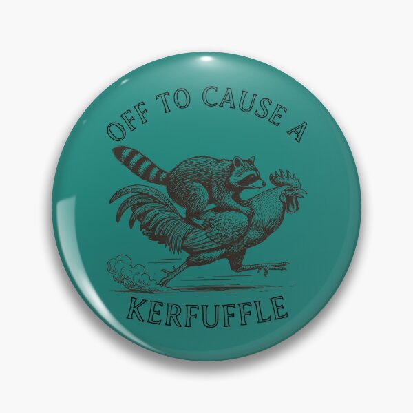 Item preview, Funny Raccoon Off to Cause a kerfuffle Graphic designed and sold by KristineLi.